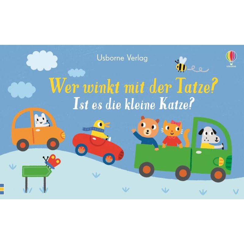 Usborne Verlag - Wer winkt mit der Tatze? Ist es die kleine Katze?