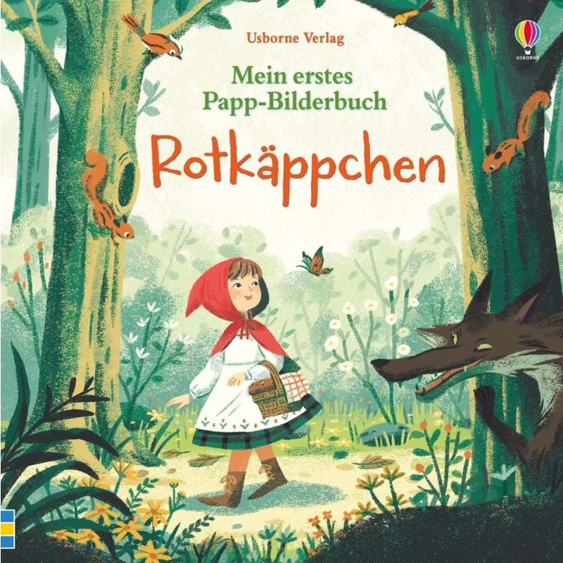 Usborne Verlag - Mein erstes Papp-Bilderbuch: Rotkäppchen