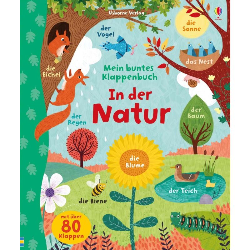 Usborne Verlag - Mein buntes Klappenbuch: In der Natur