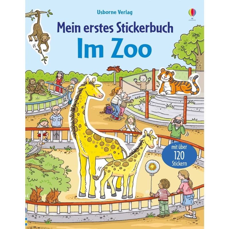 Usborne Verlag - Mein erstes Stickerbuch: Im Zoo
