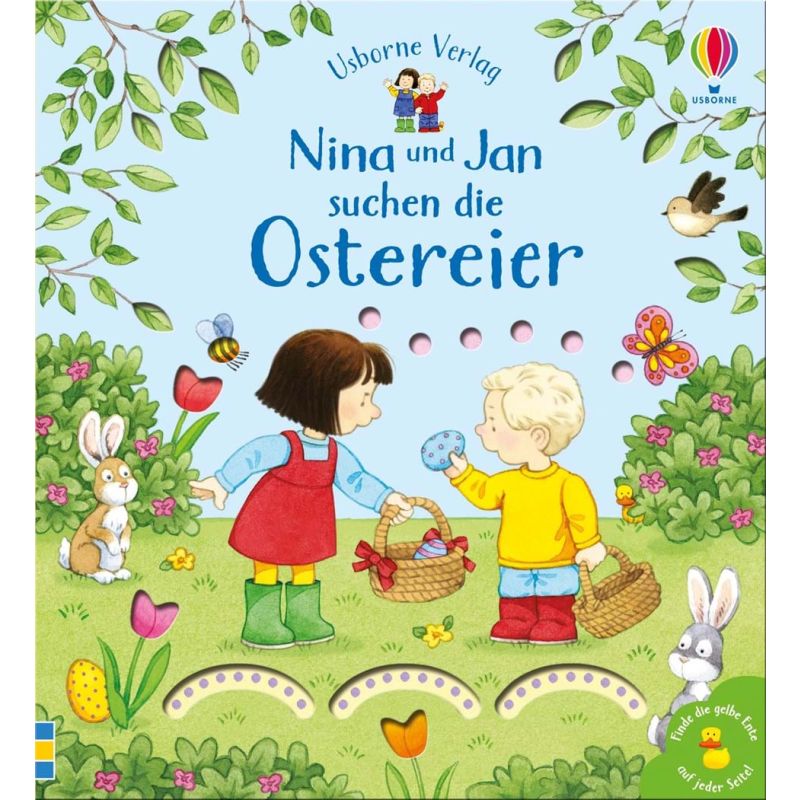 Usborne Verlag - Nina und Jan suchen die Ostereier