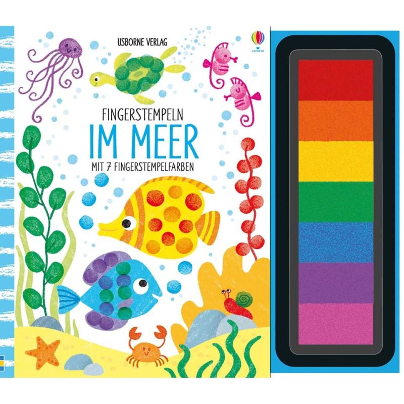 Usborne Verlag - Fingerstempeln: Im Meer