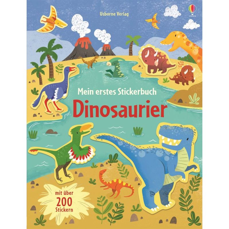 Usborne Verlag - Mein erstes Stickerbuch: Dinosaurier