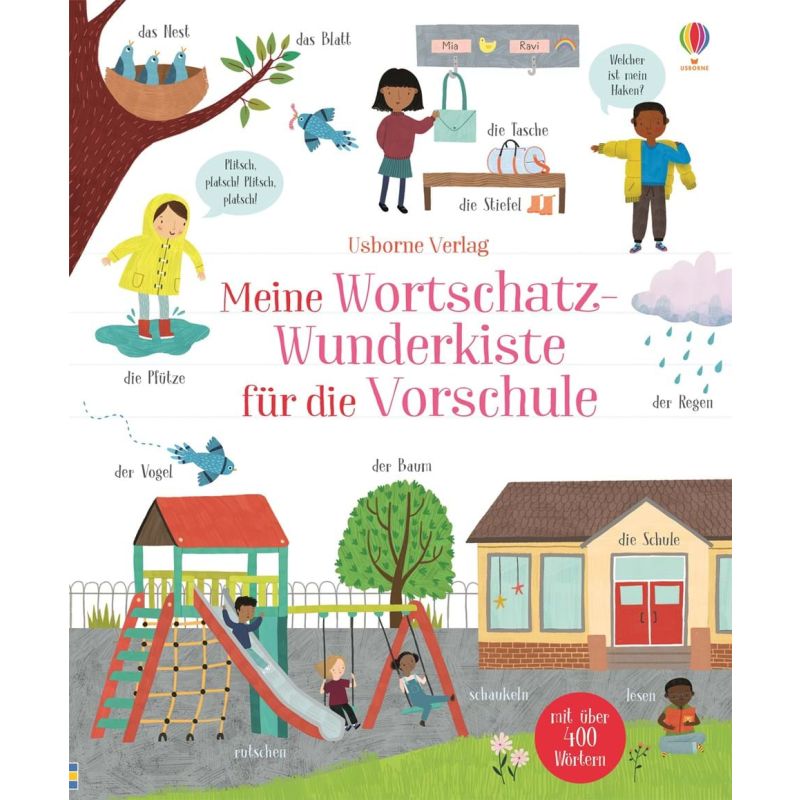 Usborne Verlag - Meine Wortschatz-Wunderkiste für die Vorschule