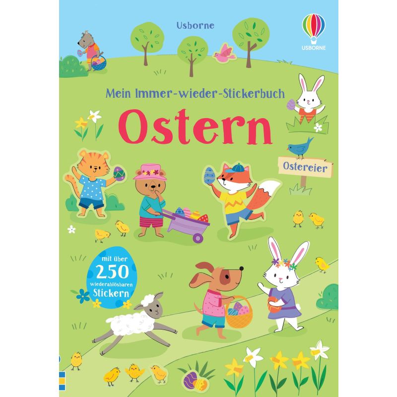 Usborne Verlag - Mein Immer-wieder-Stickerbuch: Ostern