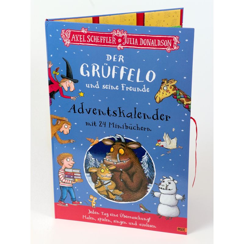 Adventskalender - Der Grüffelo und seine Freunde mit 24 Minibüchern
