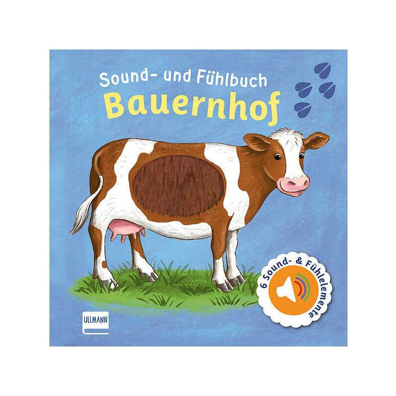 Ullmann Verlag - Sound- und Fühlbuch Bauernhof (mit 6 Sounds und Fühlelementen)