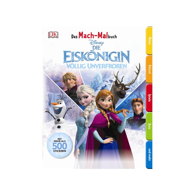 Disney Die Eiskönigin - Das Mach-Malbuch