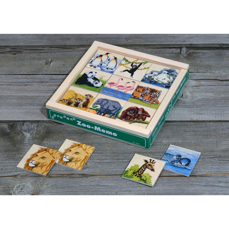 Atelier Fischer Switzerland - Holz Memo Zoo