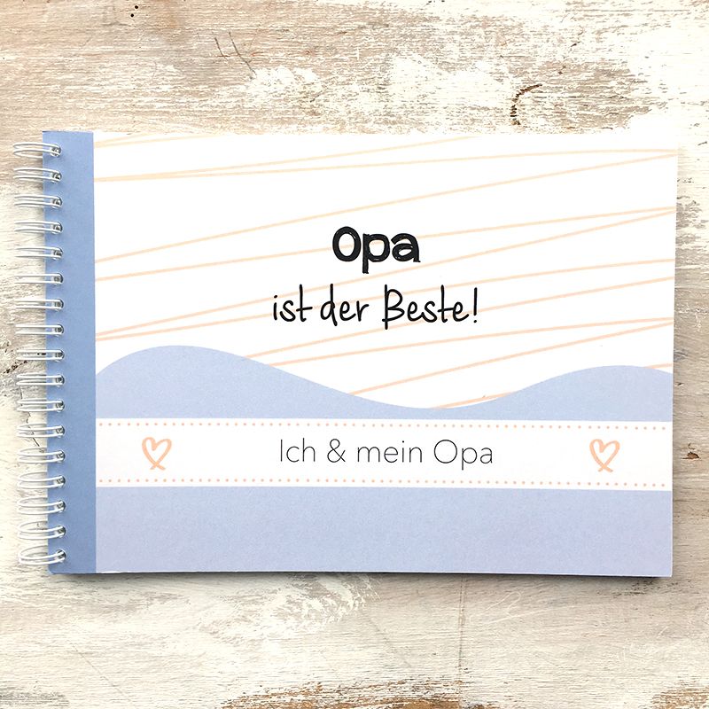 mintkind - Erinnerungsbuch "Opa ist der Beste"