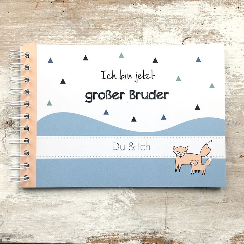 mintkind - Erinnerungsbuch "Ich bin jetzt grosser Bruder"