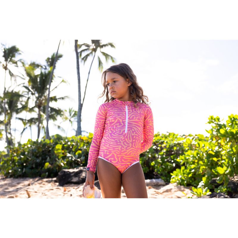 Beach & Bandits - UV Badeanzug Pink Coral