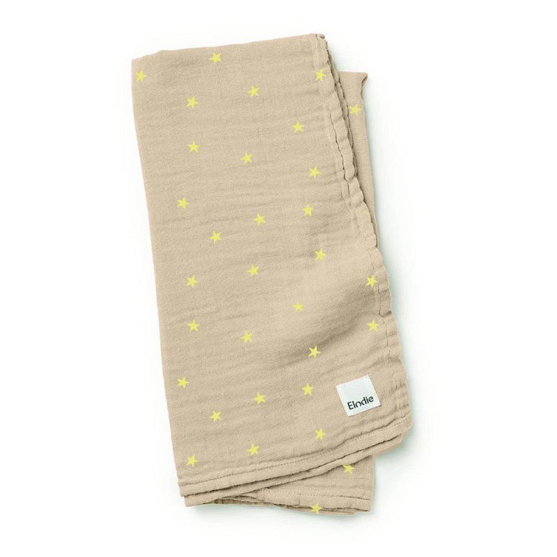 Elodie - Bambus Muslin Swaddle Lemon Sternchen
