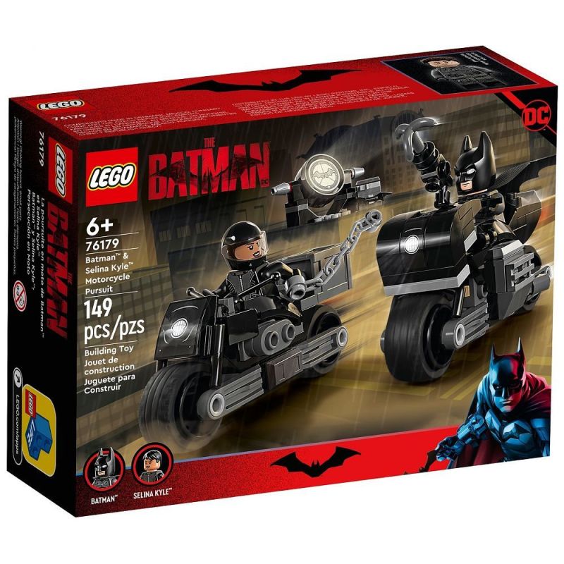 LEGO® DC Super Heroes 76179 – Batman & Selina Kyle Verfolgungsjagd auf dem Motorrad
