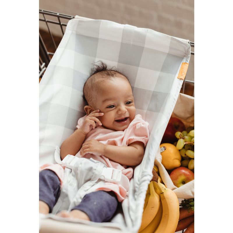 Binxy Baby - Einkaufswagen Hängematte Buffalo Check