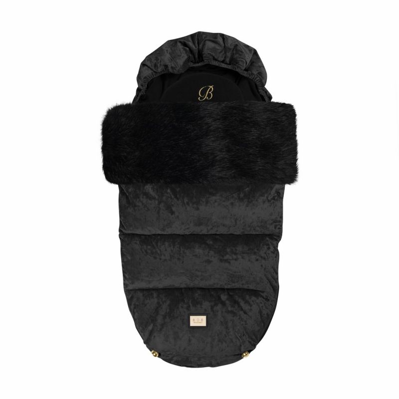 Bjällra of Sweden - Fusssack Samt schwarz