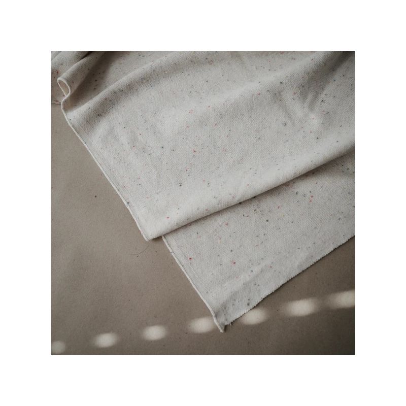 Mushie - Strickdecke Confetti Ivory