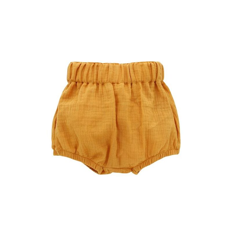 Emerson and Friends - Muslin Shorts Mustard 0-3 Monate