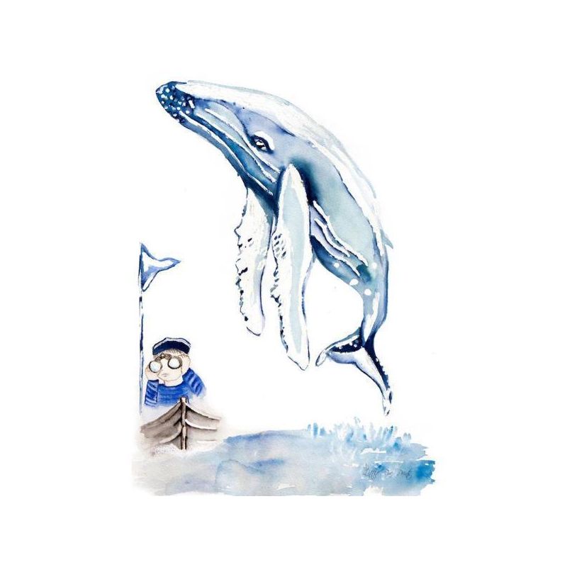 Little Rae Prints - Poster Boy and Whale