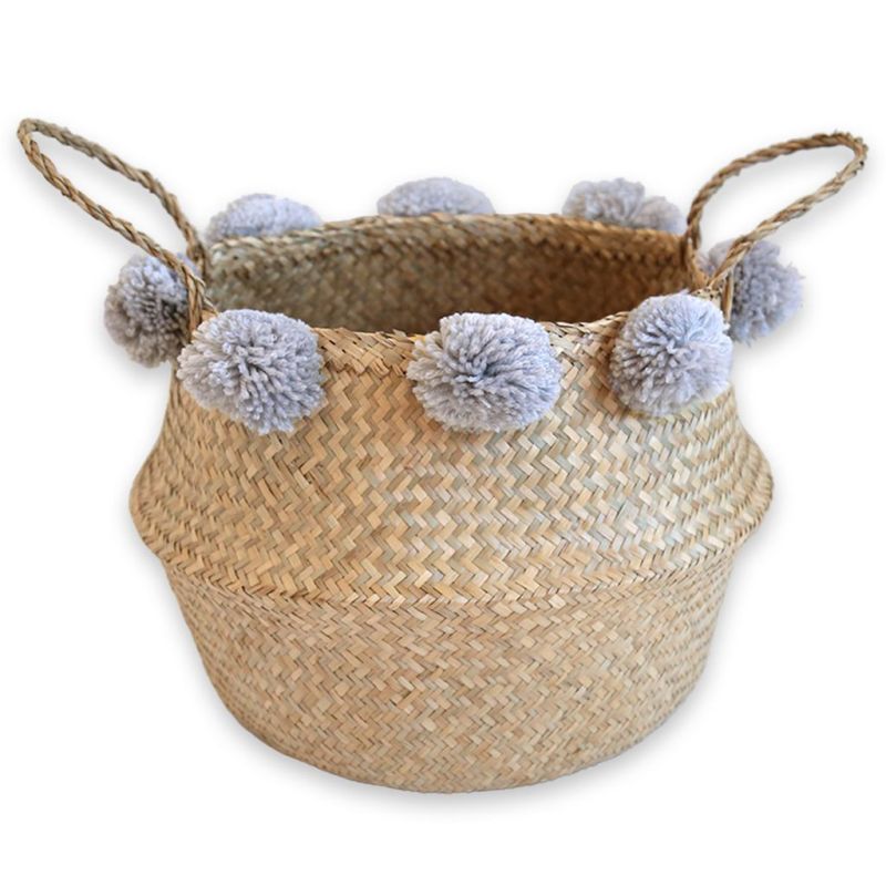 Cam Cam Copenhagen -  Belly Basket Flechtkorb Classic Grey