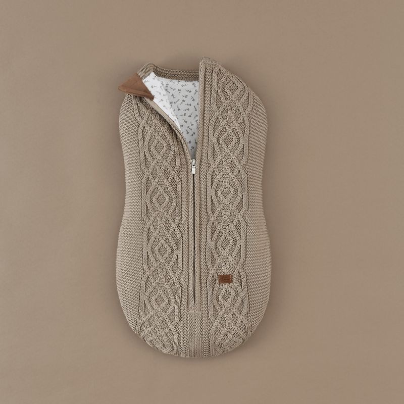 loom knits - Cocoonn Kuschelsack Jasper Capuccino