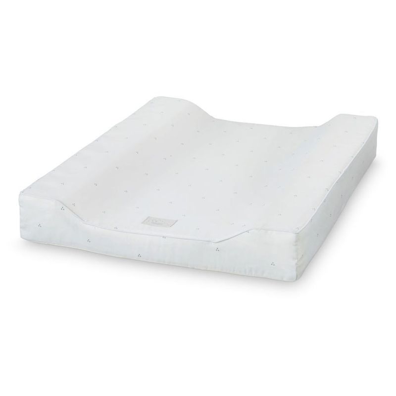 Cam Cam Copenhagen Wickelmatte mit Bezug "Creme Dot grey"