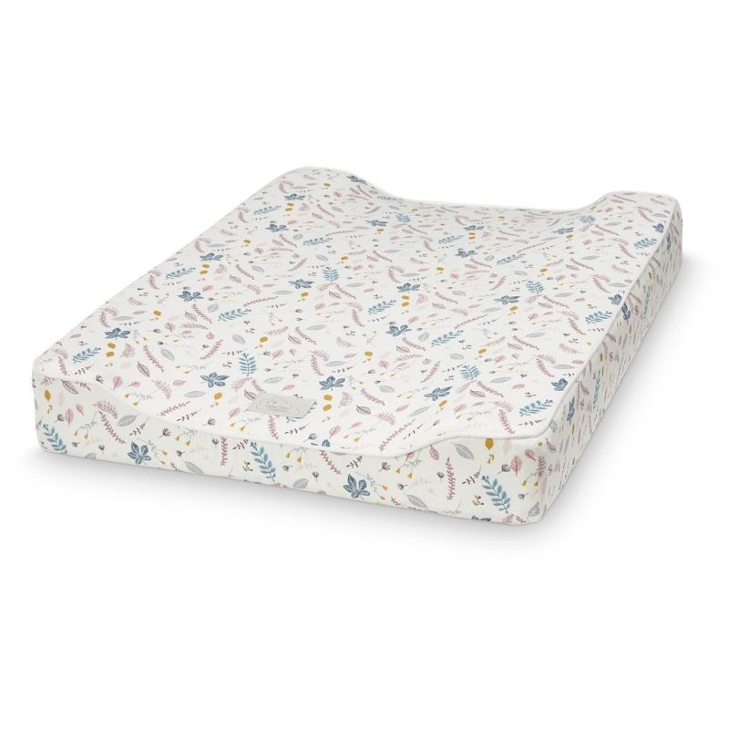 Cam Cam Copenhagen Wickelmatte mit Bezug "Pressed Leaves Rose"