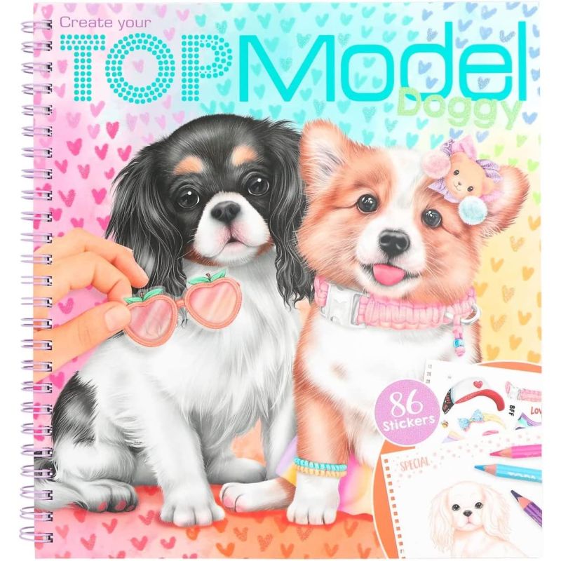Depesche - TOPModel  Create your Doggy  Malbuch