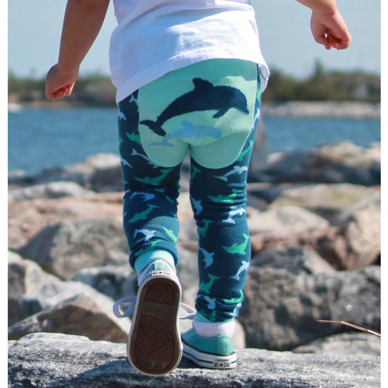 Doodle Pants - Leggings Delphin