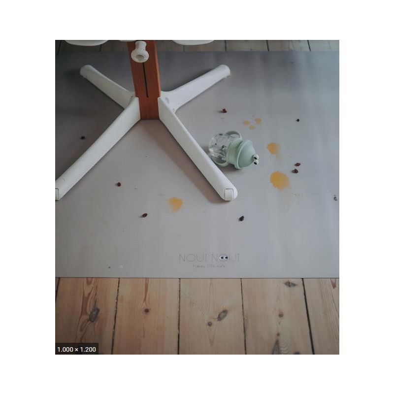 NOUI NOUI - Bodenmatte Grey Powder