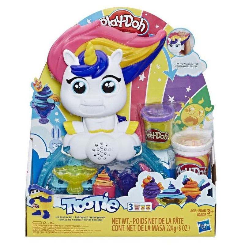 Play-Doh - Buntes Einhorn Softeis
