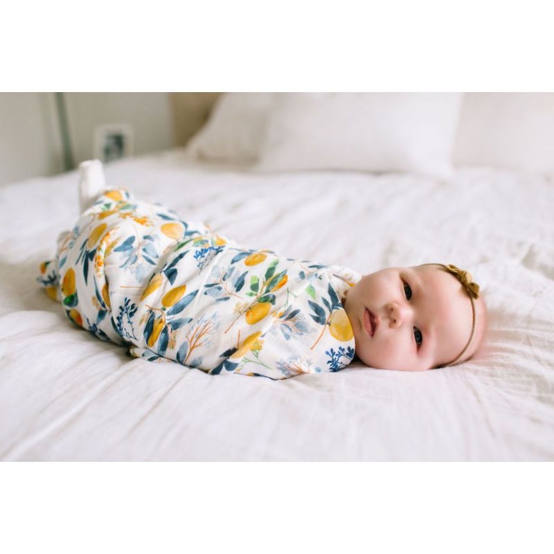 LouLou Lollipop - Muslin Swaddle Zitrone
