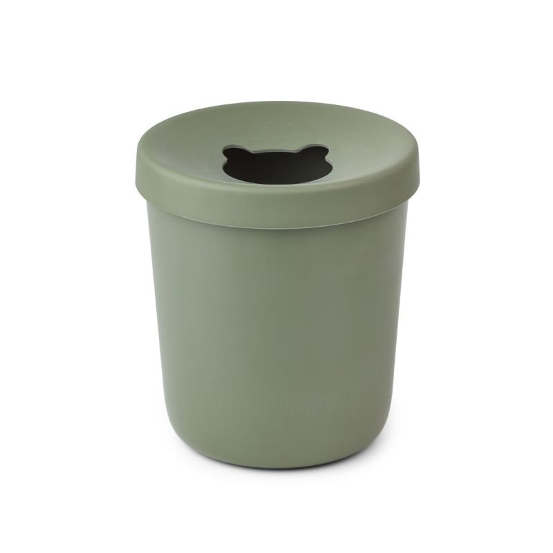 LIEWOOD - Evelina Mülleimer / Papierkorb Faune Green