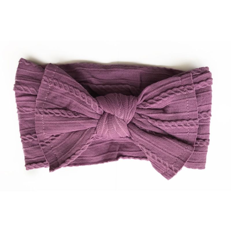 Forever Autumn - Haarband Knit Orchid