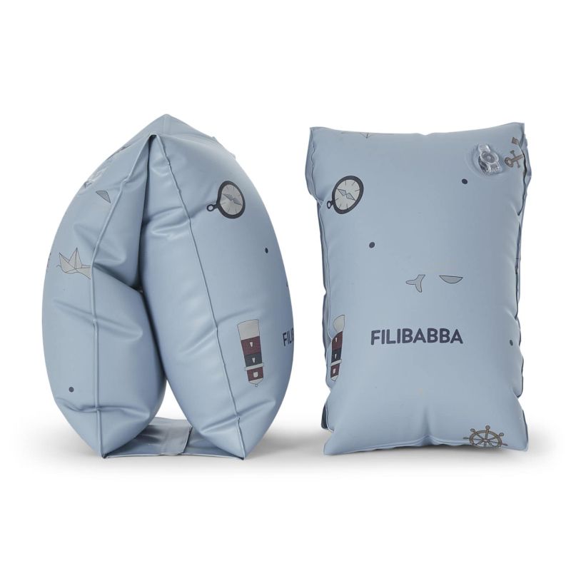FILIBABBA - Schwimmflügel Little Sailor Blau