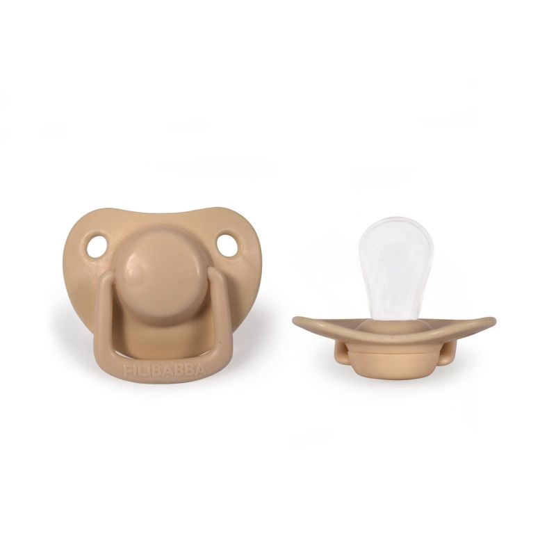 FILIBABBA - Schnuller 2er Set Doeskin 0-6 Monate