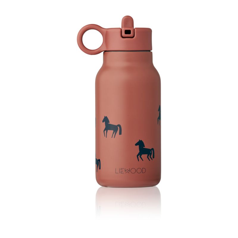 LIEWOOD - Thermo Trinkflasche Falk Horses Dark 250 ml