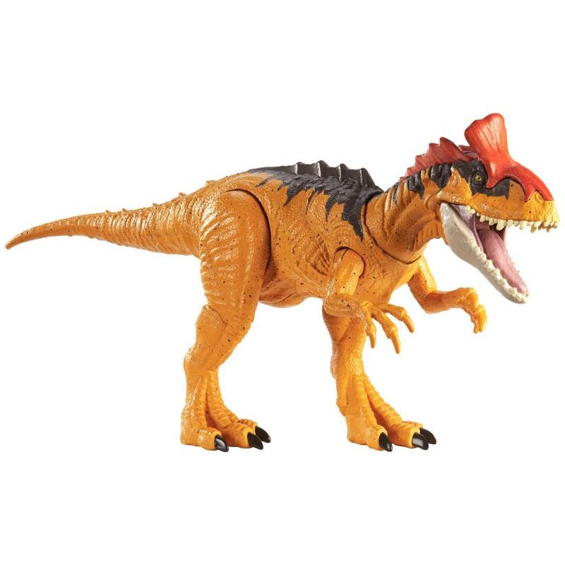 Mattel - Jurassic World Brüll-Attacke Cryolophosaurus