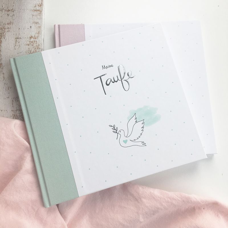 mintkind - Gästebuch Erinnerungsbuch Meine Taufe