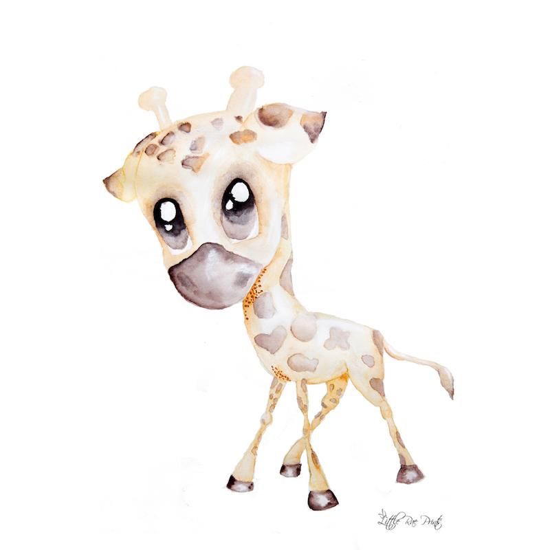 Little Rae Prints - Poster George the Giraffe