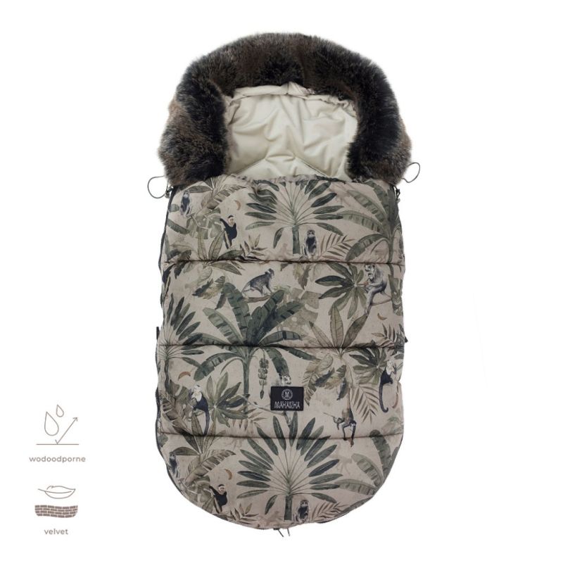 Makaszka - Fusssack Monkeys (0-36 Monate)