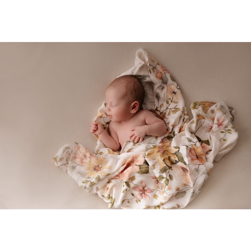 Samiboo - Bambus Muslin 100x100cm Vintage Bloom