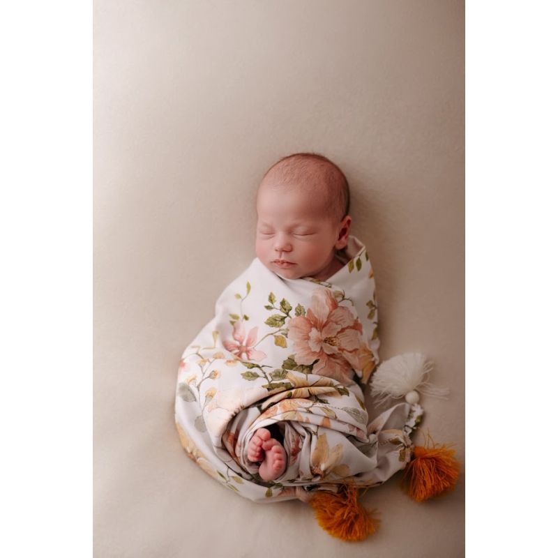 Samiboo - Swaddle mit Pommel Vintage Bloom