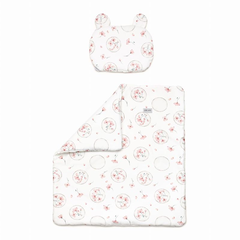 Qbana Mama - Bettdeckenset mit Kissen gefüttert MINI Illusion