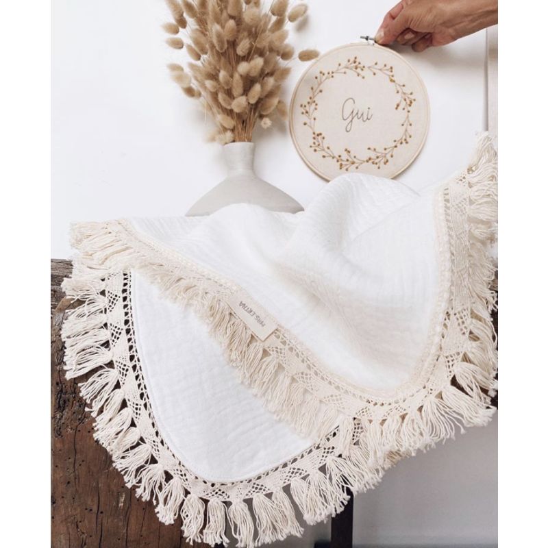 Mrs Ertha - Muslin Decke Shilo Vanilla