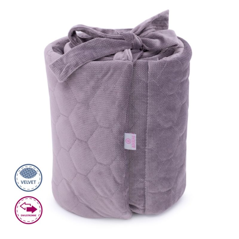 Makaszka - Bettumrandung Samt Lilac