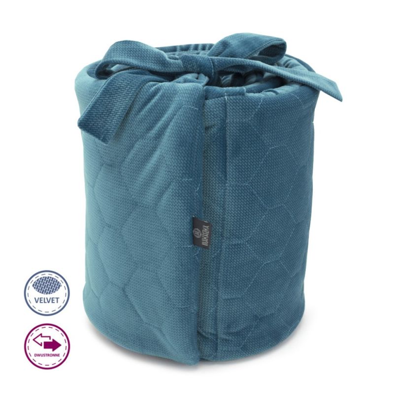 Makaszka - Bettumrandung Samt Ocean