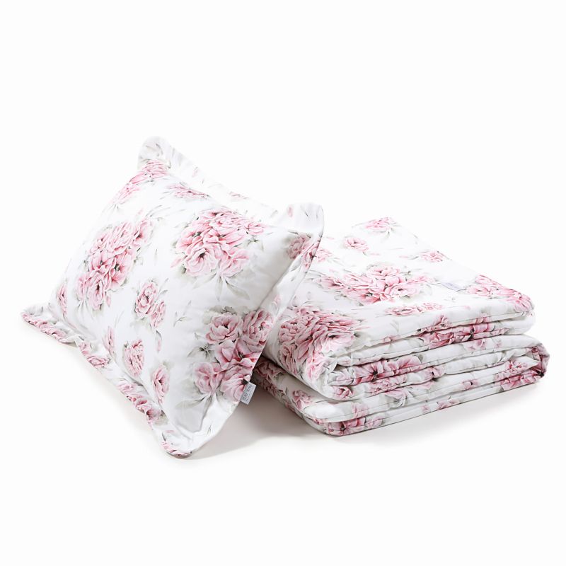 Qbana Mama - Bettdeckenset mit Kissen gefüttert XL In Blossom