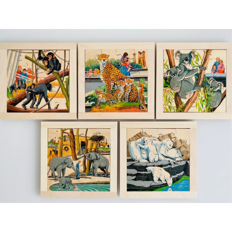 Atelier Fischer Switzerland - Puzzle Zoo