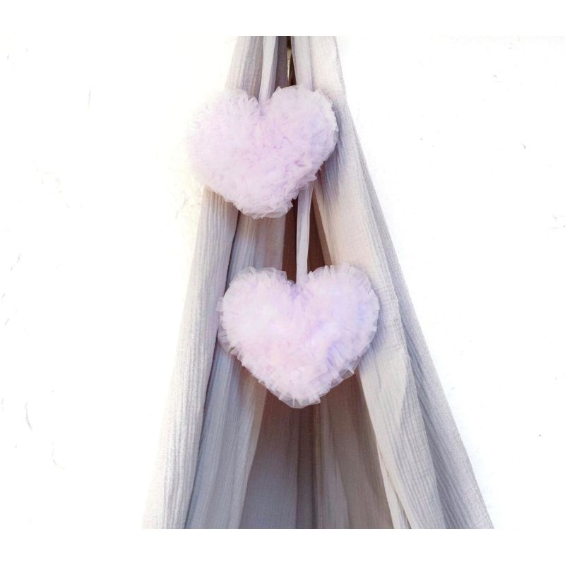 Solo un Sogno - Herz PomPom lilac